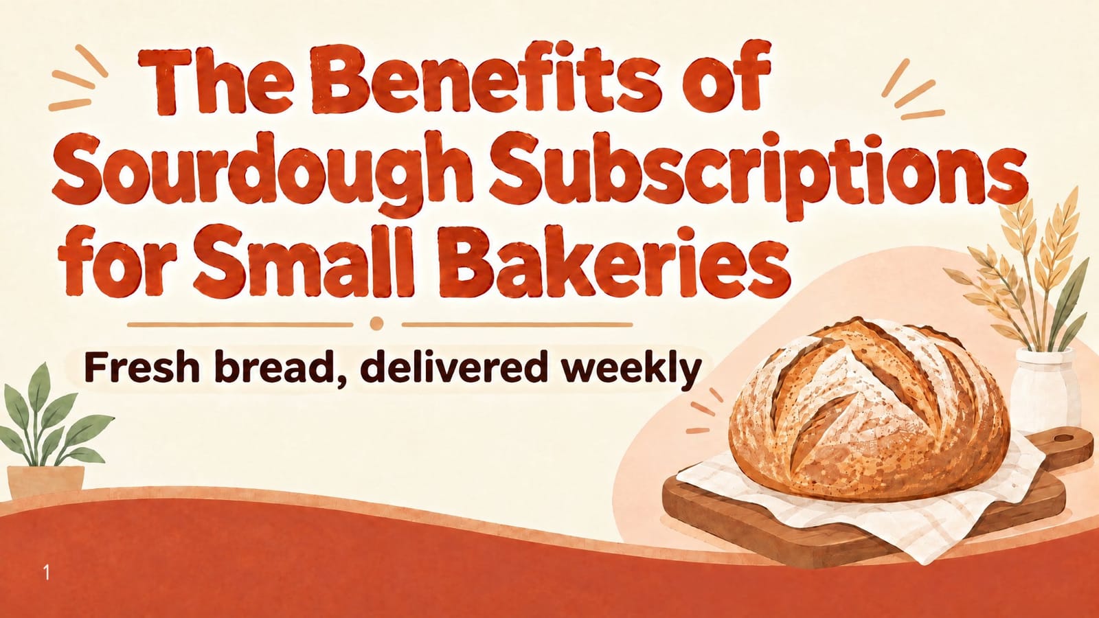 A page of a real deck: Sourdough subscriptions